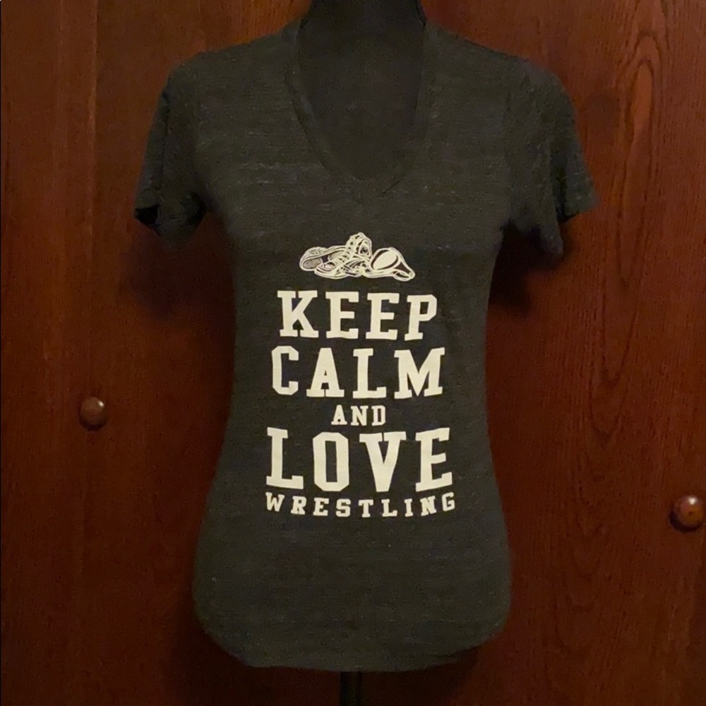 Keep Calm and Love Wrestling V-Neck